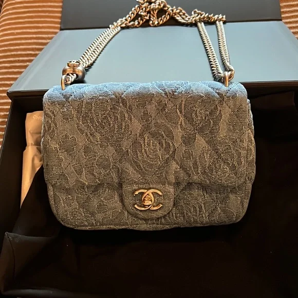 🩷 Host Pick 🩷Chanel brand new denim bag 2023 collection. PRICE IS FIRM. - Picture 6 of 15